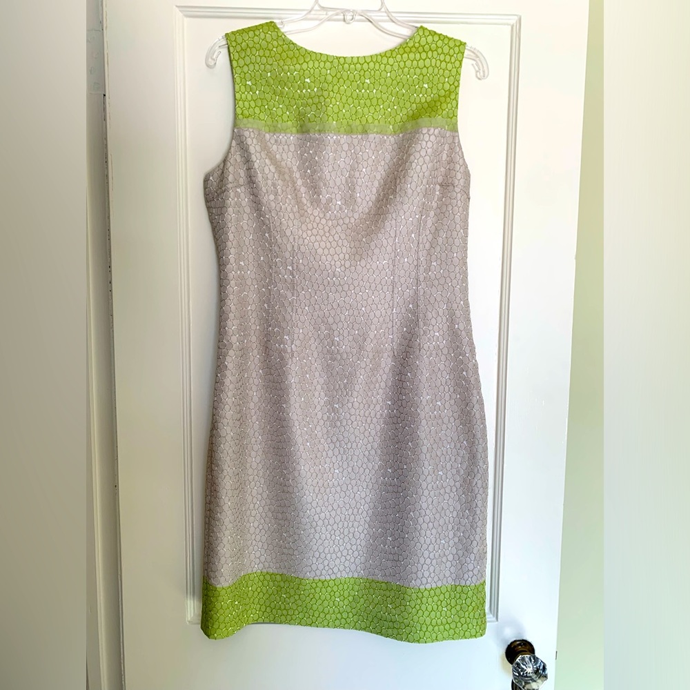 Ellie Tahari dress.